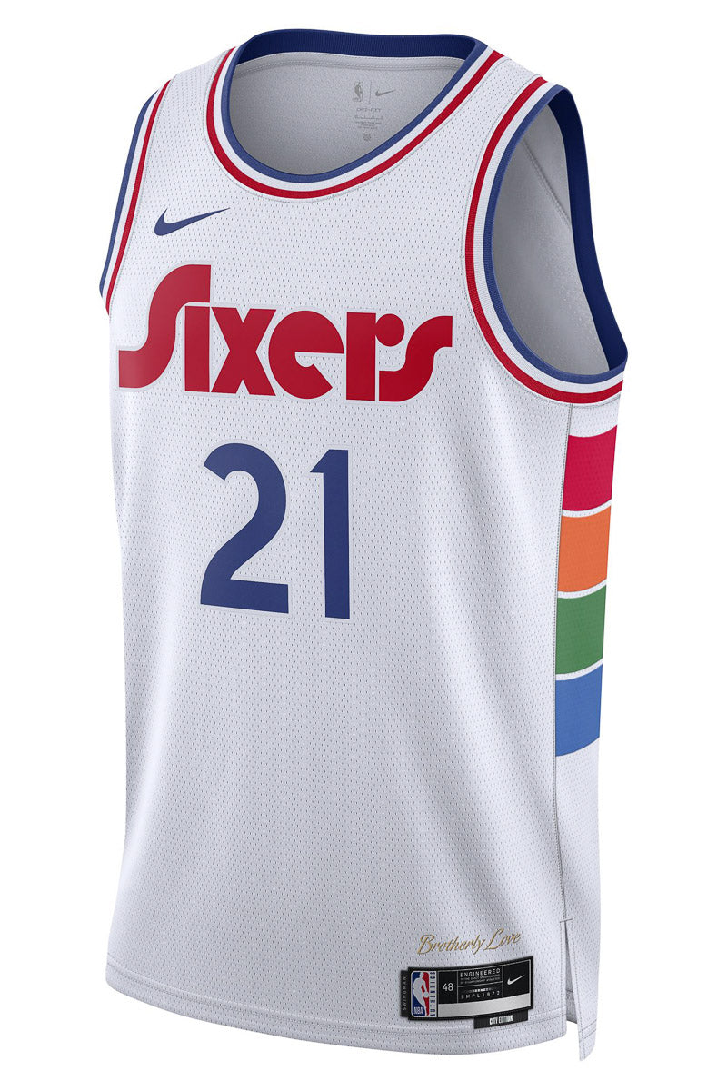 Joel Embiid Philadelphia 76ers City Edition Jersey