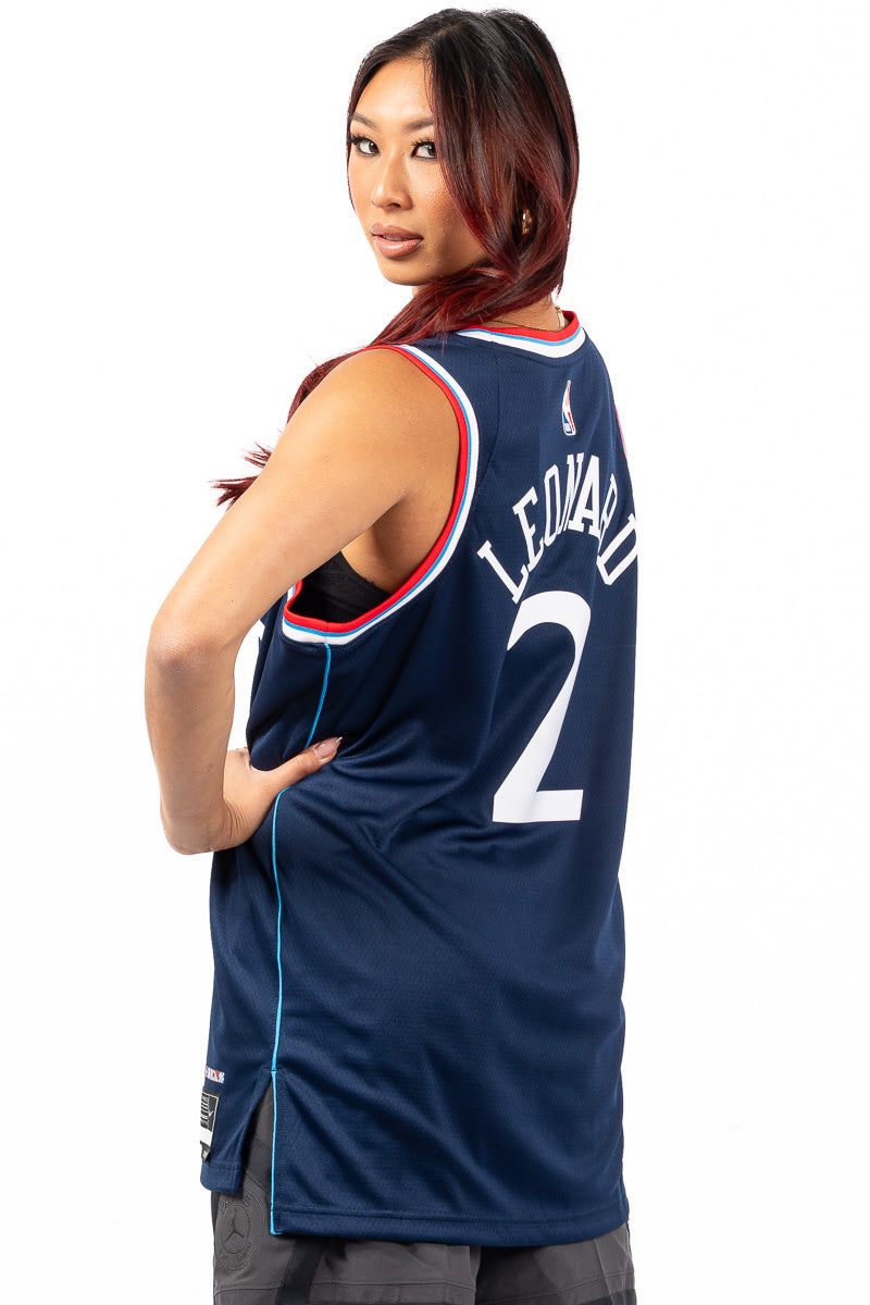 LA Clippers Leonard 2024 NBA Swingman Icon Jersey - Womens