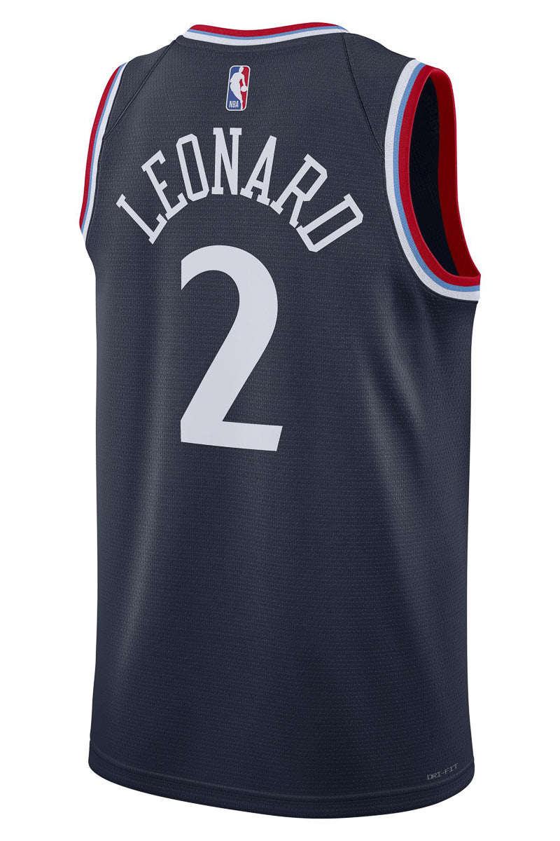 LA Clippers Leonard 2024 NBA Swingman Icon Jersey - Mens