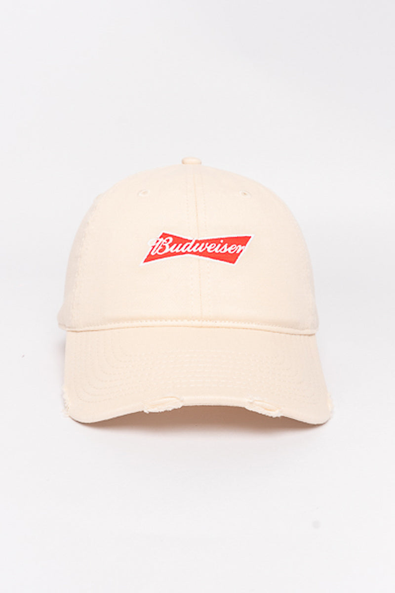 Budweiser Distress Retro Ballpark Cap