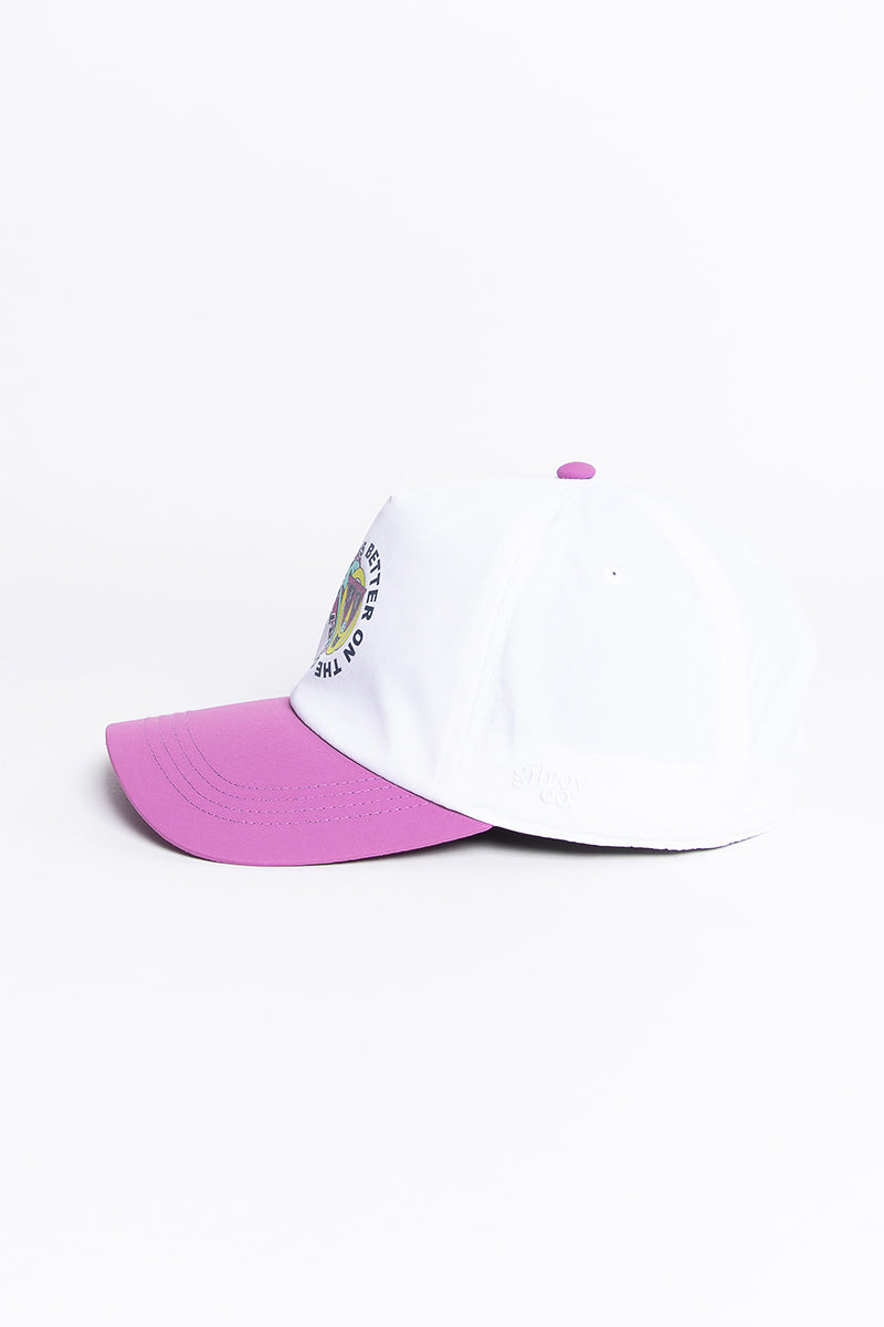 Life's Better On The Court Velcro Strap Cap