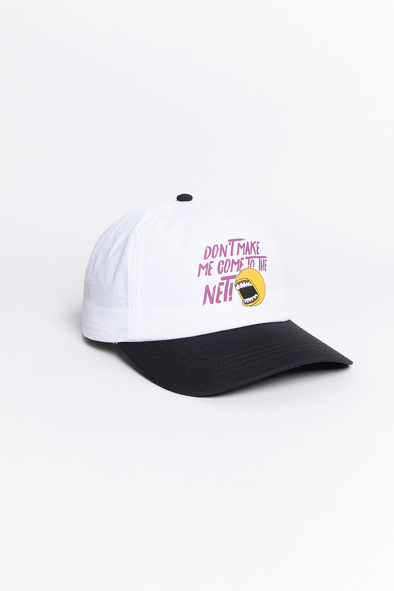 Don't Make Me Come To The Net Velcro Strap Cap