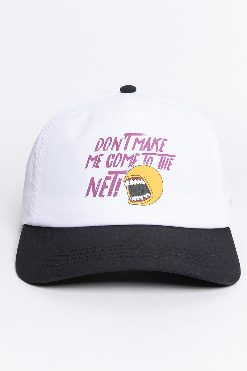 Don't Make Me Come To The Net Velcro Strap Cap