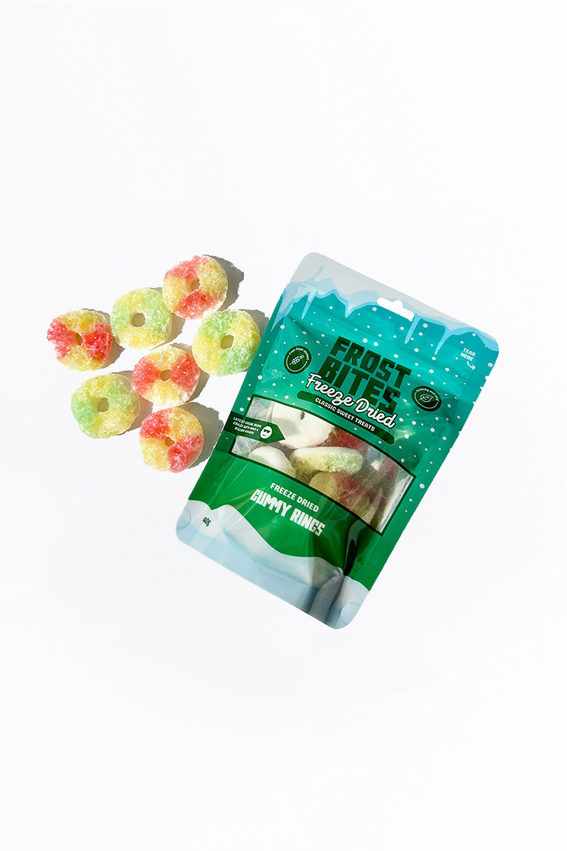 Freeze Dried Gummy Rings 40g