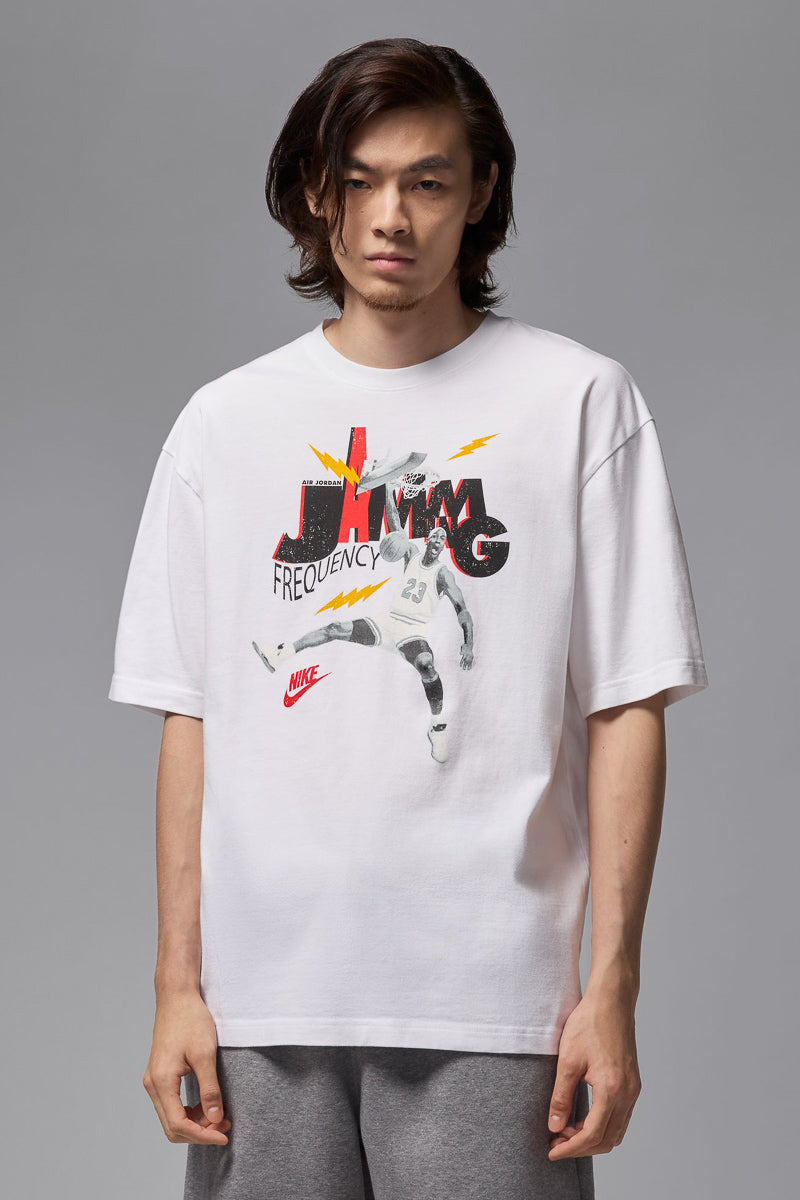 Jordan Jamming the Frequency Tee
