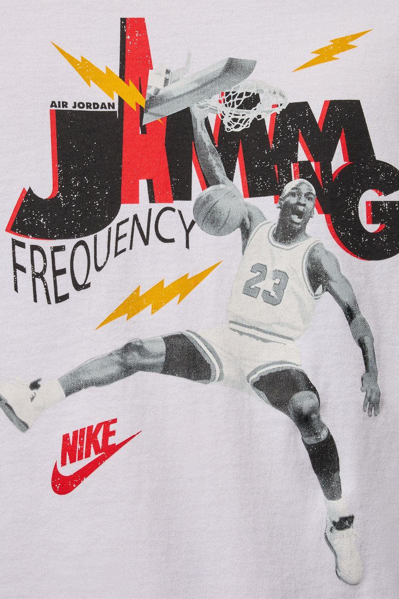 Jordan Jamming the Frequency Tee