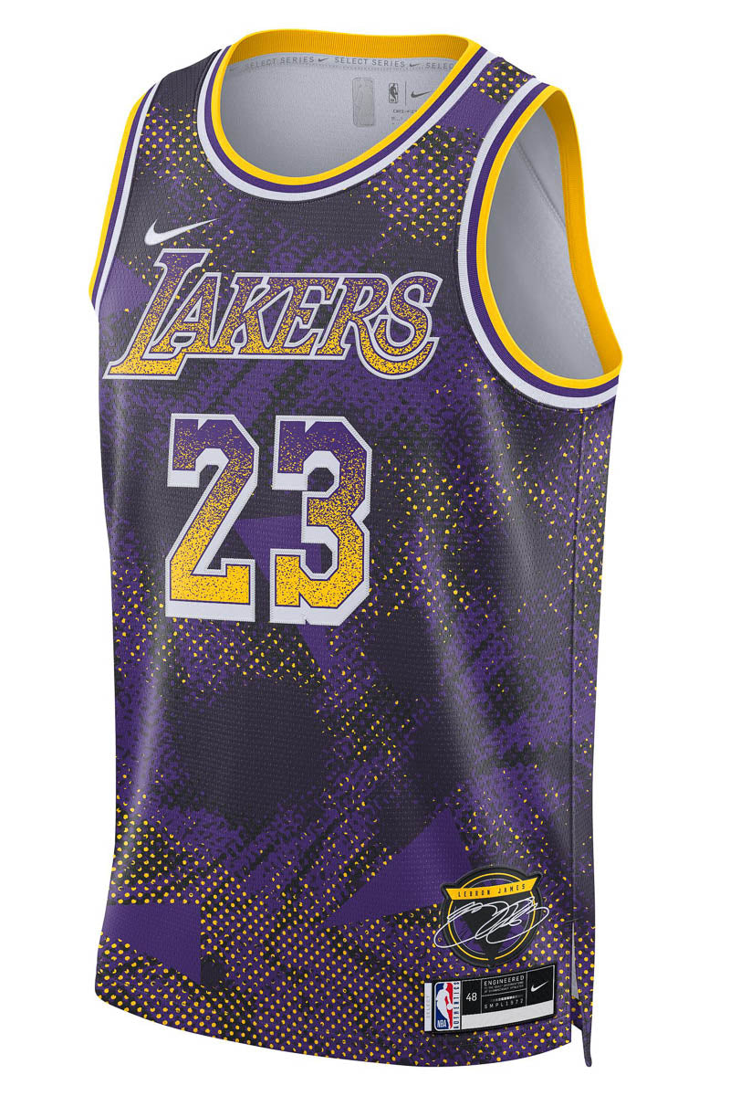 LeBron James Los Angeles Lakers Select Series Jersey
