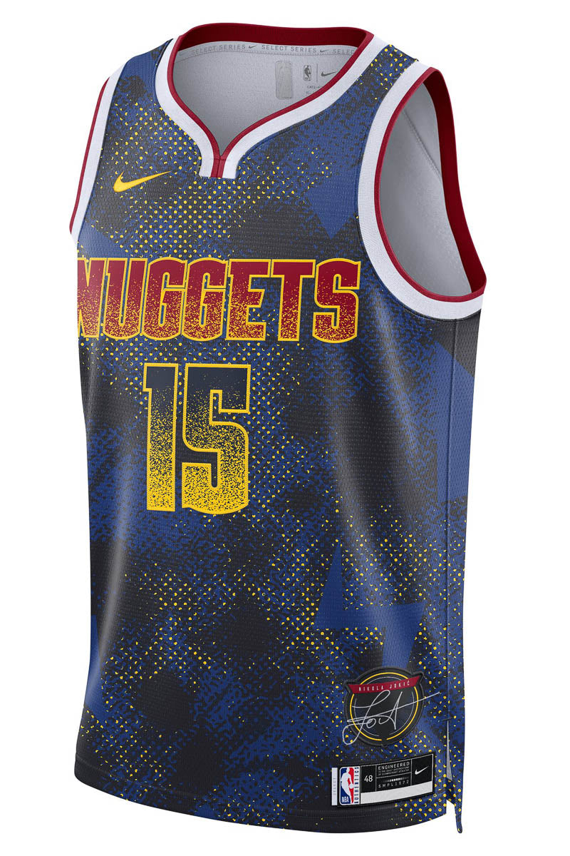 Nikola Jokić Denver Nuggets Select Series Jersey