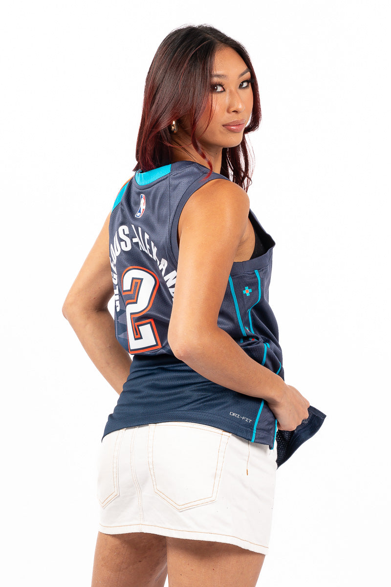 OKC MNK DF SWGMN JSY CE 25 - OKLAHOMA CITY THUNDER - Womens