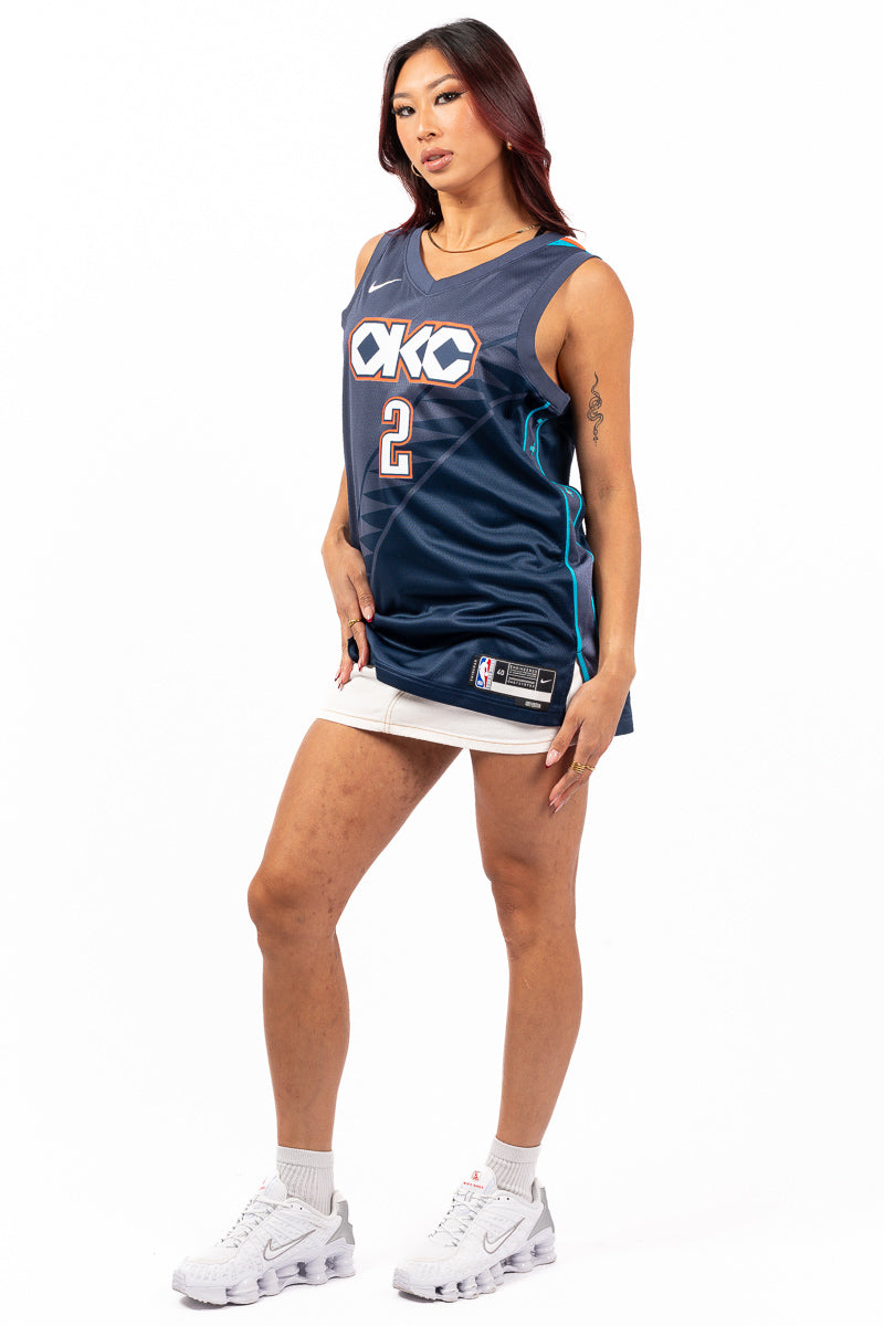 OKC MNK DF SWGMN JSY CE 25 - OKLAHOMA CITY THUNDER - Womens