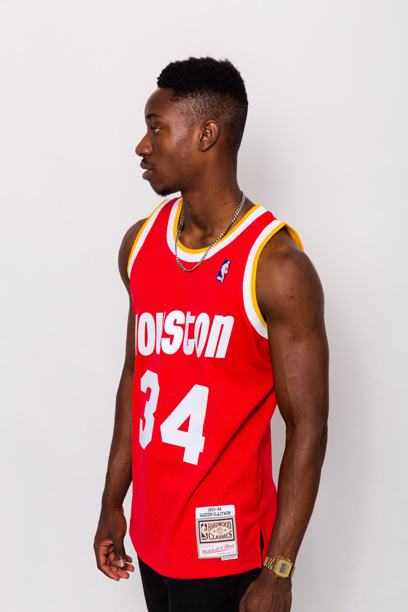 Hakeem Olajuwon 93-94 Hardwood Classic Swingman NBA Jersey