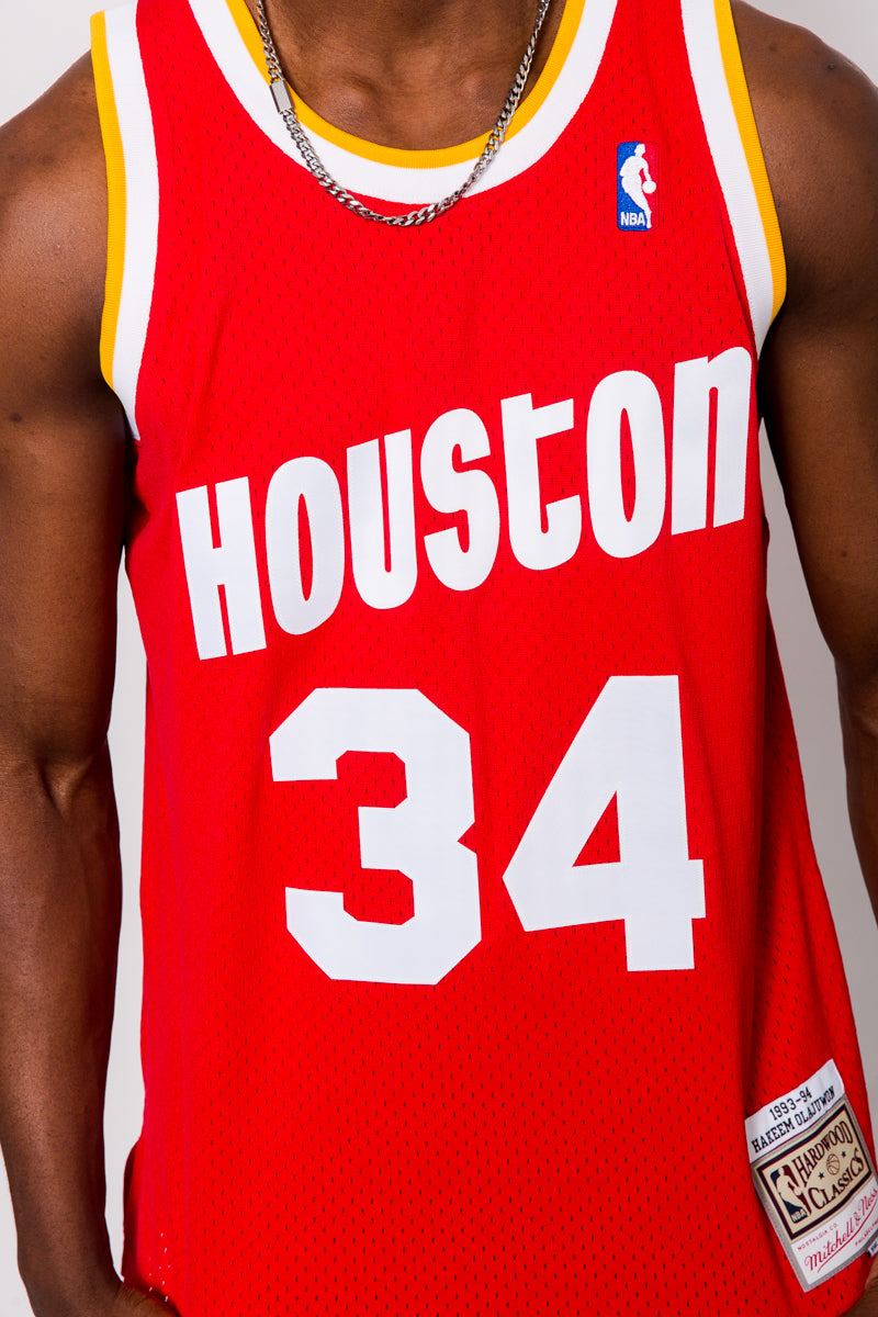 Hakeem Olajuwon 93-94 Hardwood Classic Swingman NBA Jersey