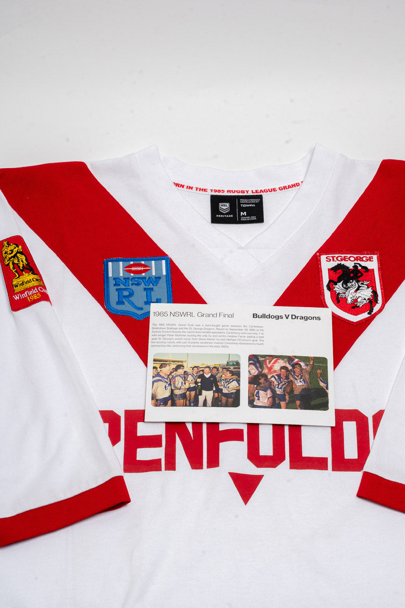 St George Dragons 1985 NRL Grand Final Retro Jersey