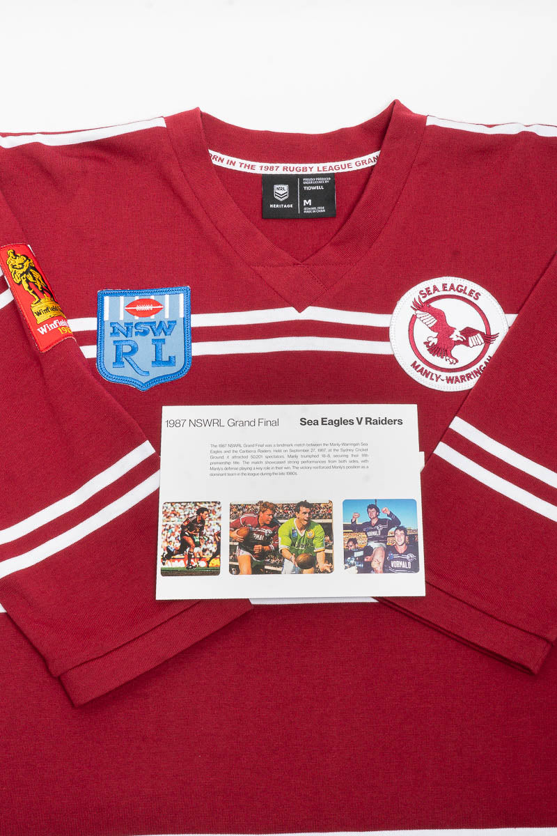 Manly Sea Eagles 1987 NRL Grand Finals Retro Jersey