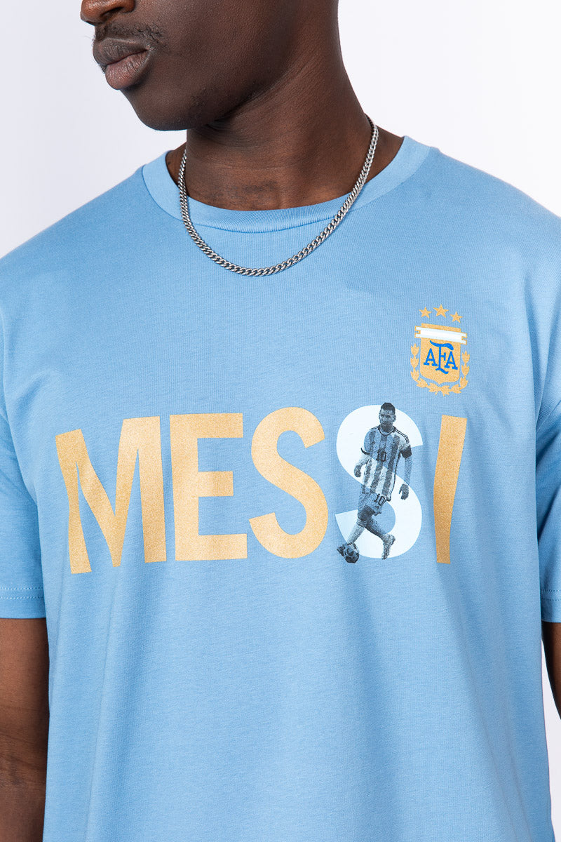 Messi Inter Miami Blue Tee