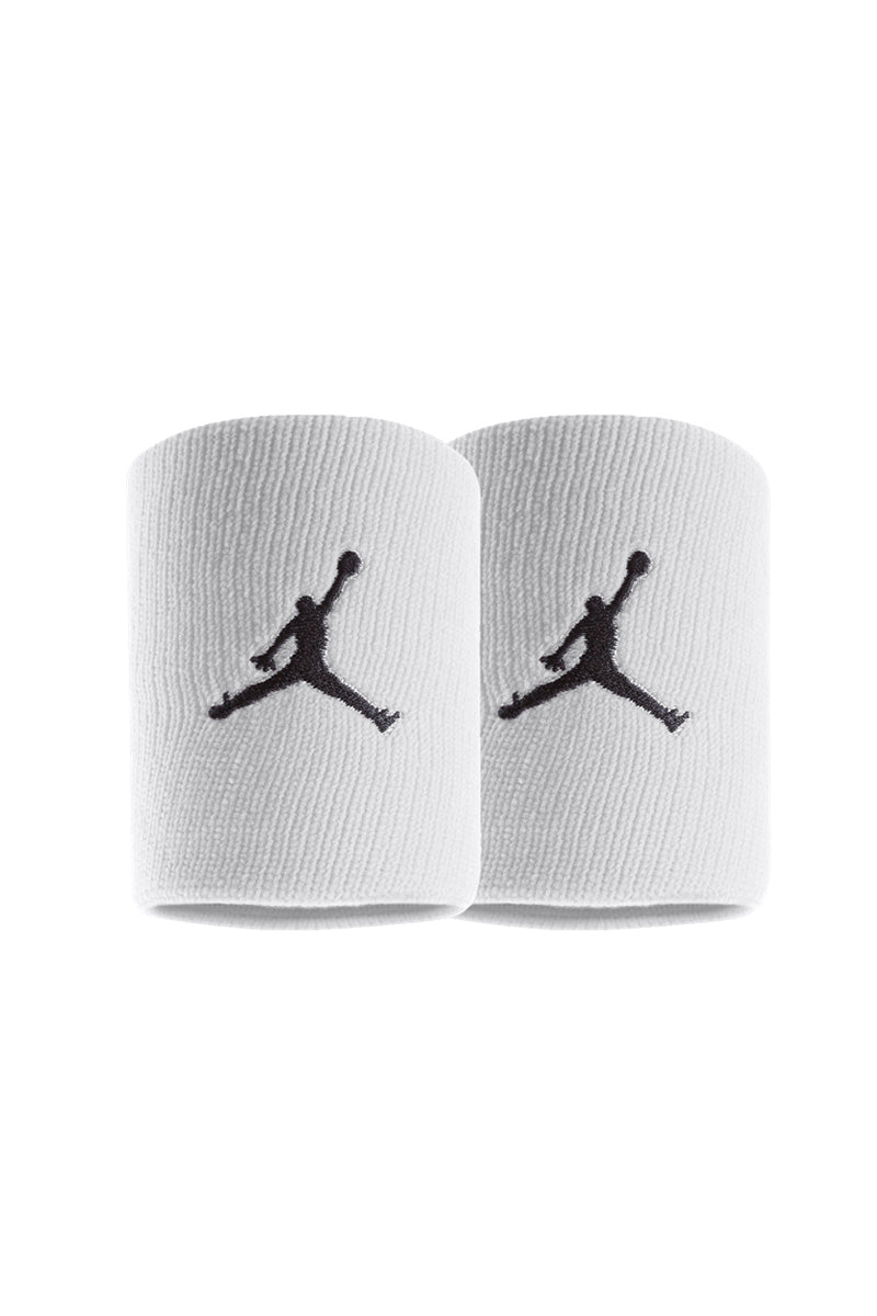Jordan Jumpman Wristbands- White - Womens