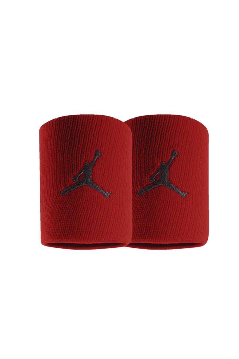 Jordan Jumpman Wristbands- Red - Womens