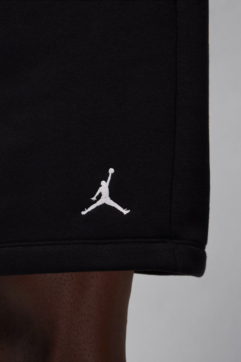 Jordan Black Fleece Shorts - Mens