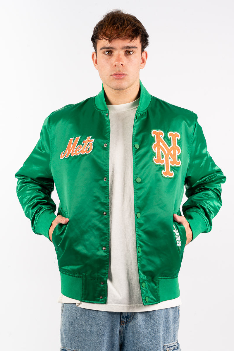 NY Mets Souvenir Satin Jacket