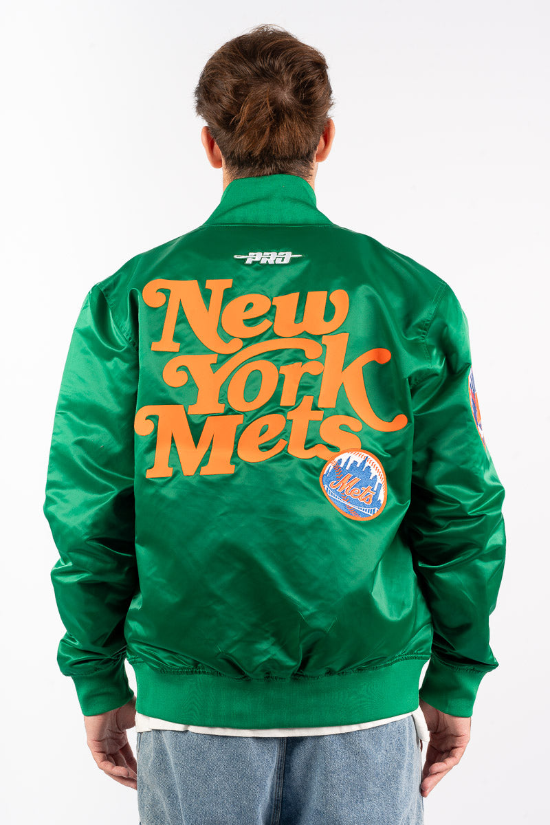 NY Mets Souvenir Satin Jacket