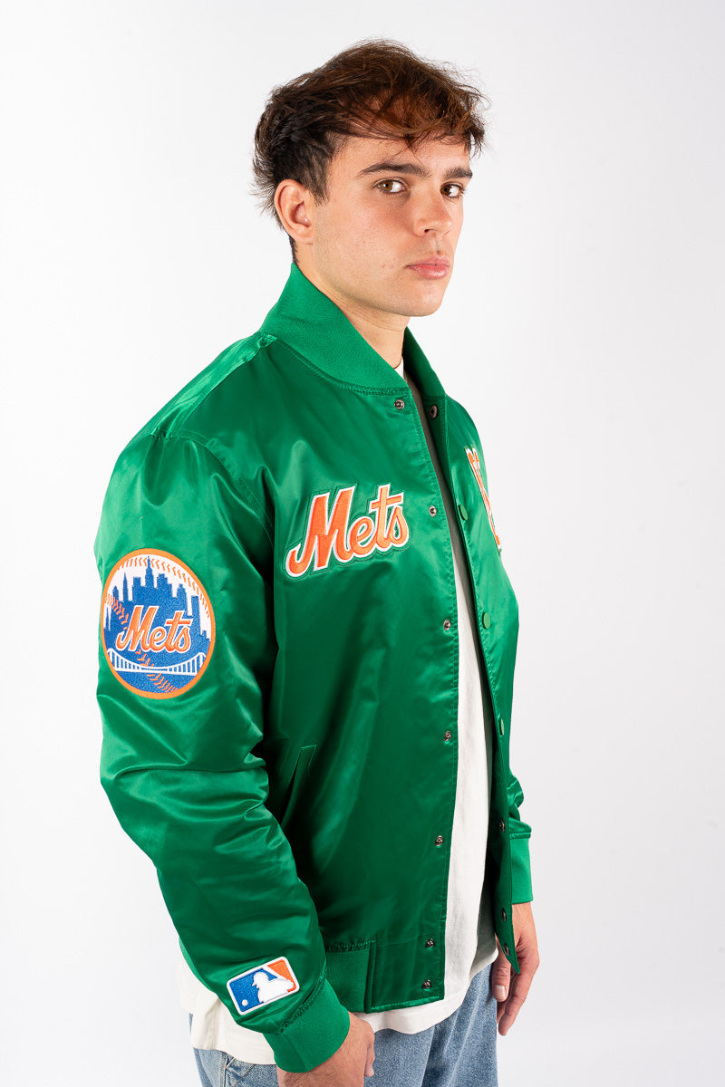 NY Mets Souvenir Satin Jacket