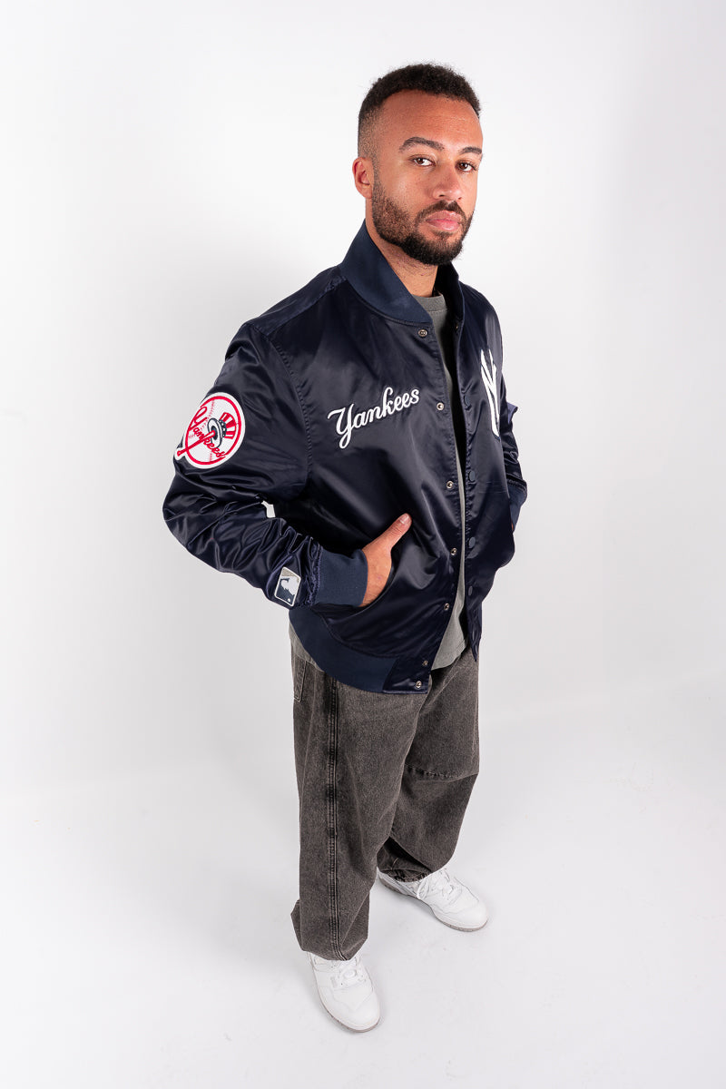 NY Yankees Souvenir Satin Jacket