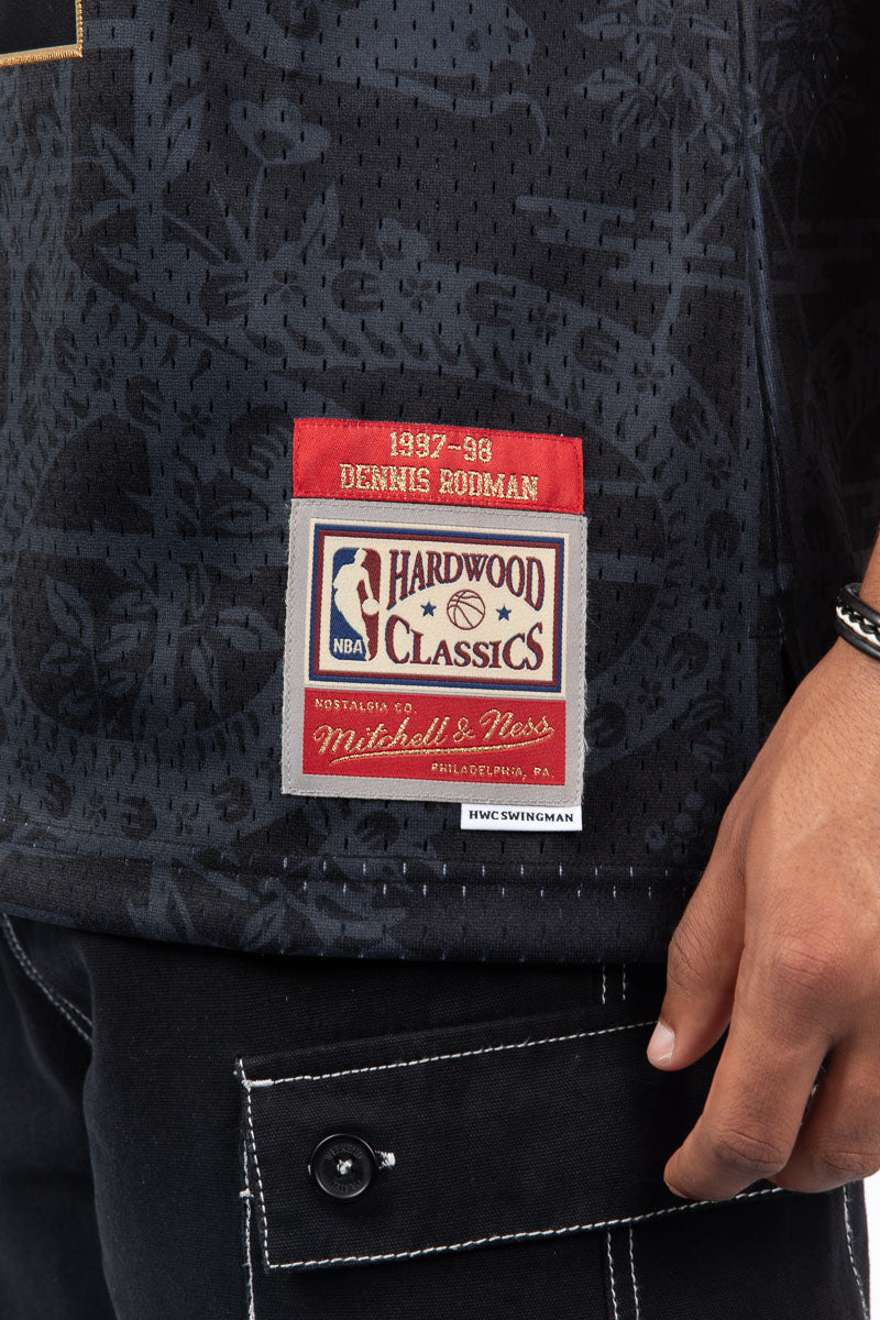 Dennis Rodman Chicago Bulls Year of the Snake Hardwood Classic Swingman Jersey