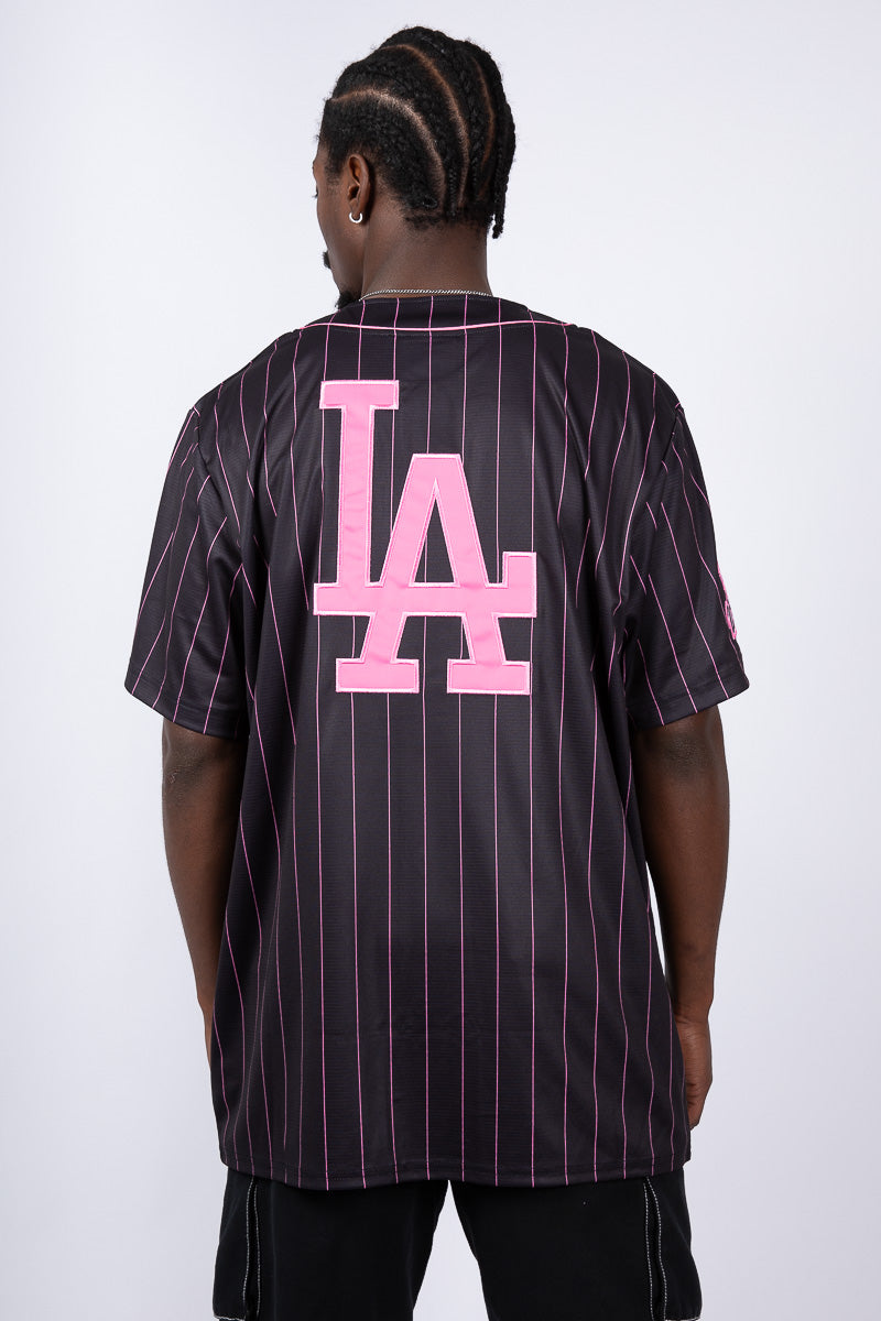LA Dodgers Mens Button Shirt