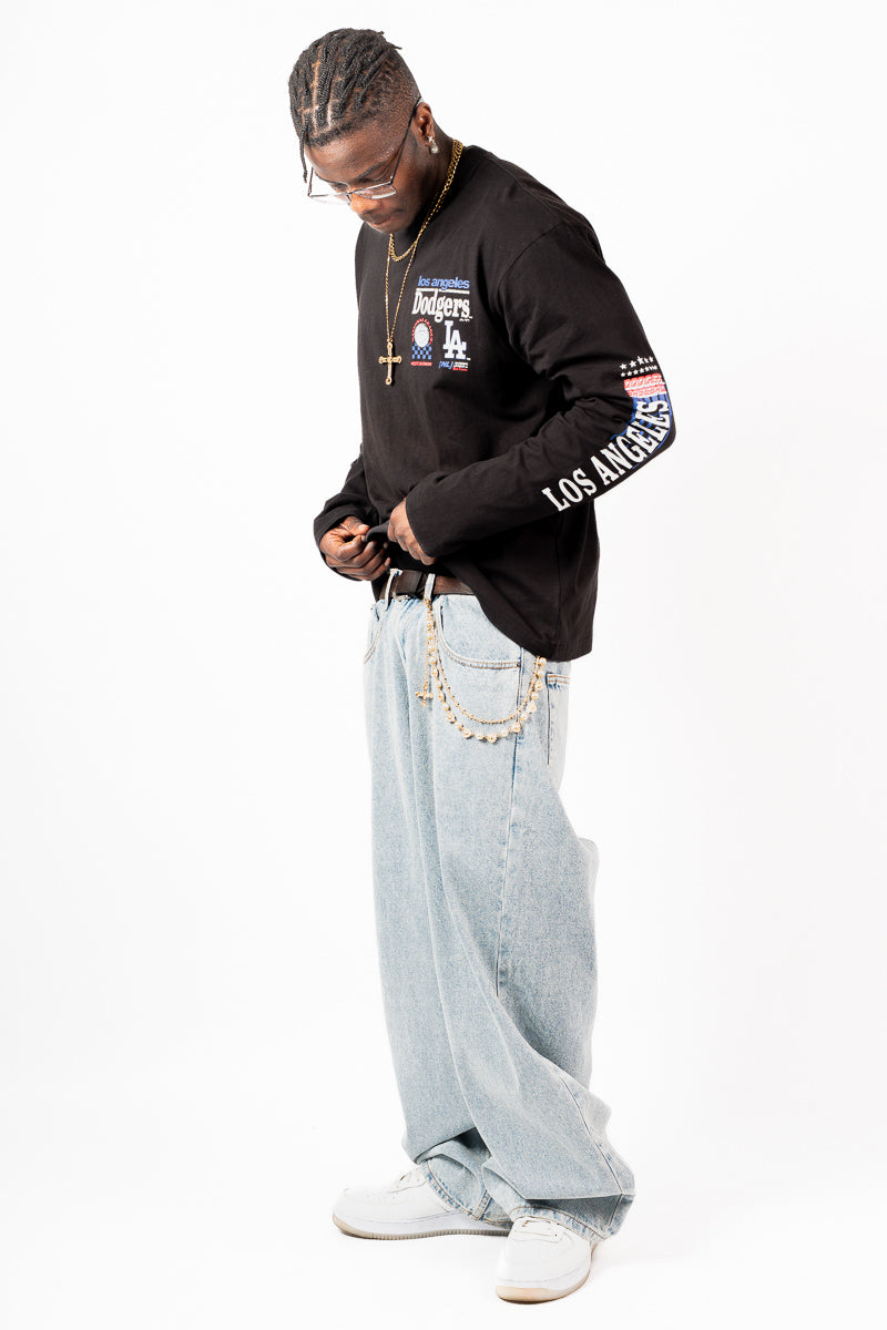 LA Dodgers Long-Sleeve Tee - Mens