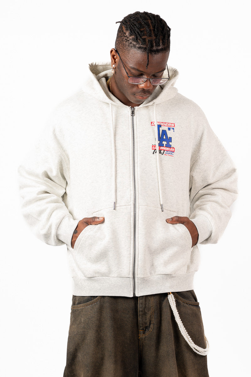 LA Dodgers Full Zip Hoodie - Mens