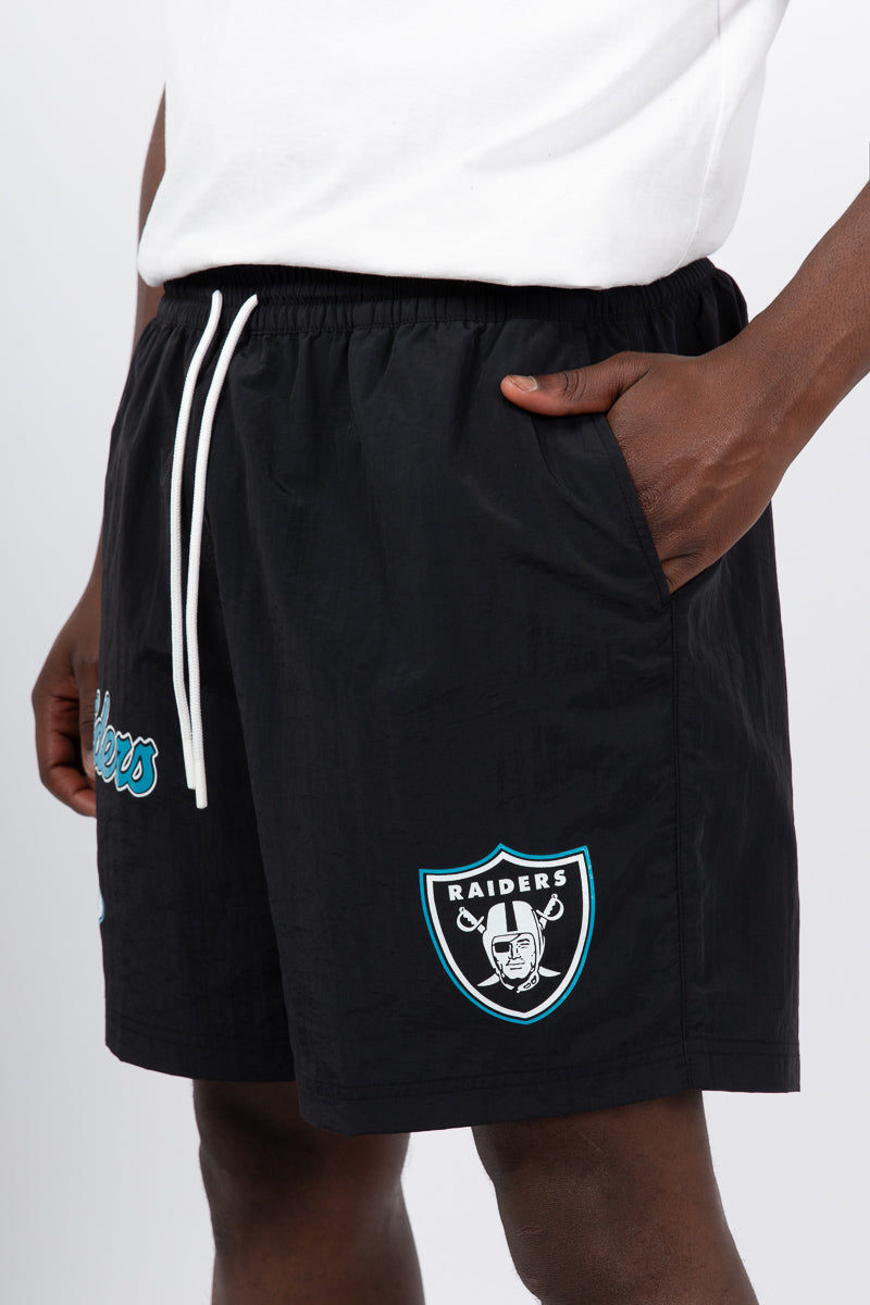 Las Vegas Raiders Nylon Beach Shorts