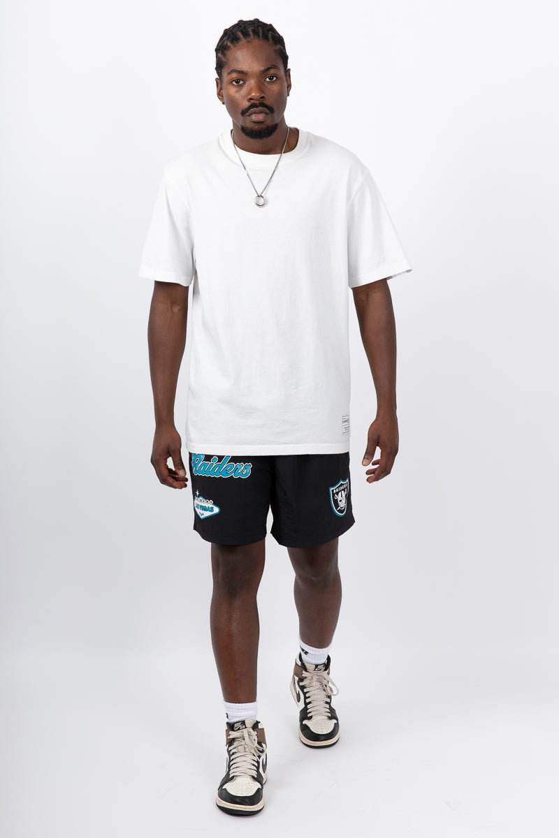 Las Vegas Raiders Nylon Beach Shorts