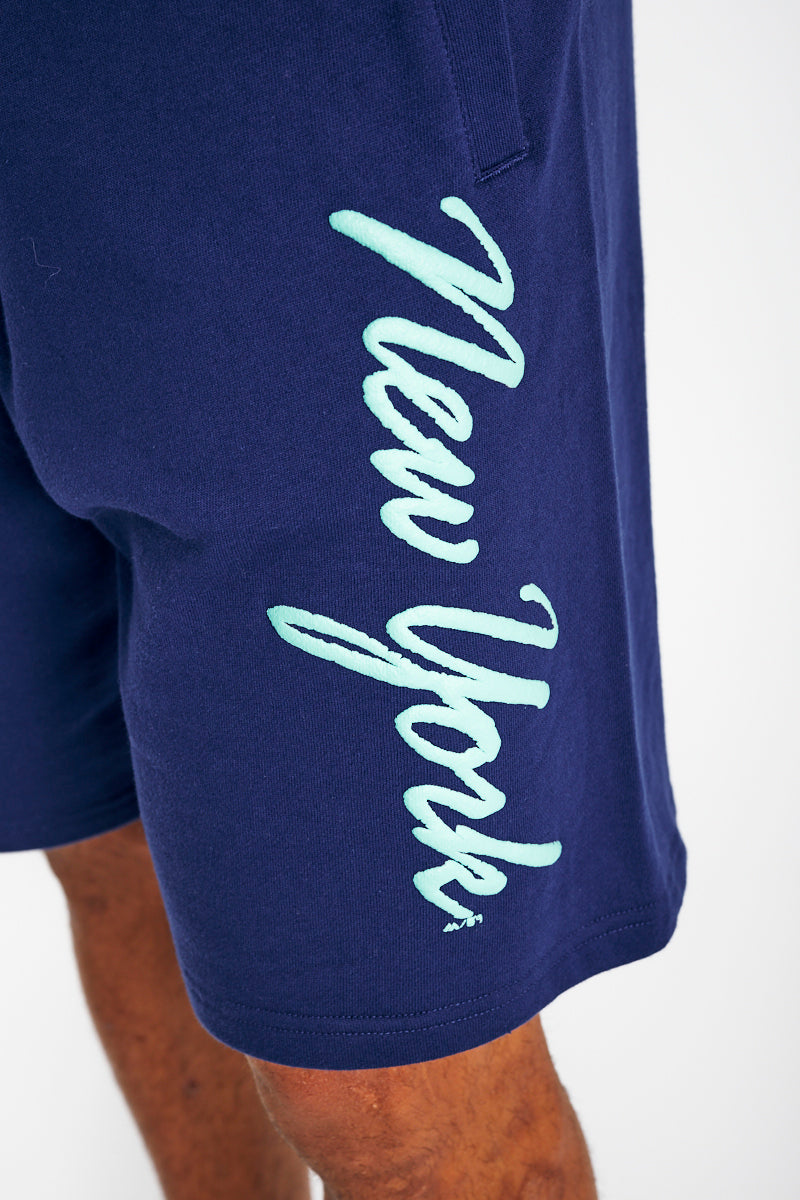 SCRIPT CLEAN EDGE SHRTS YANKS