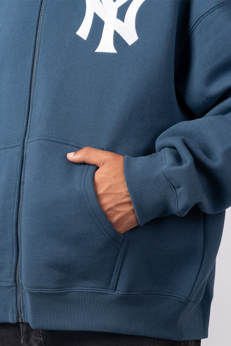 NY Yankees Full Zip Hoodie