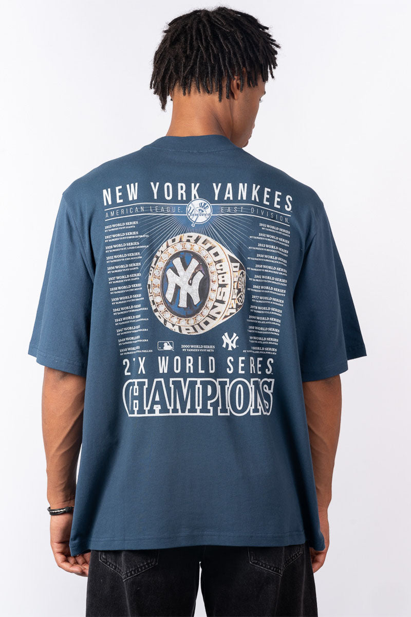 NY Yankees 27 Time World Series Tee