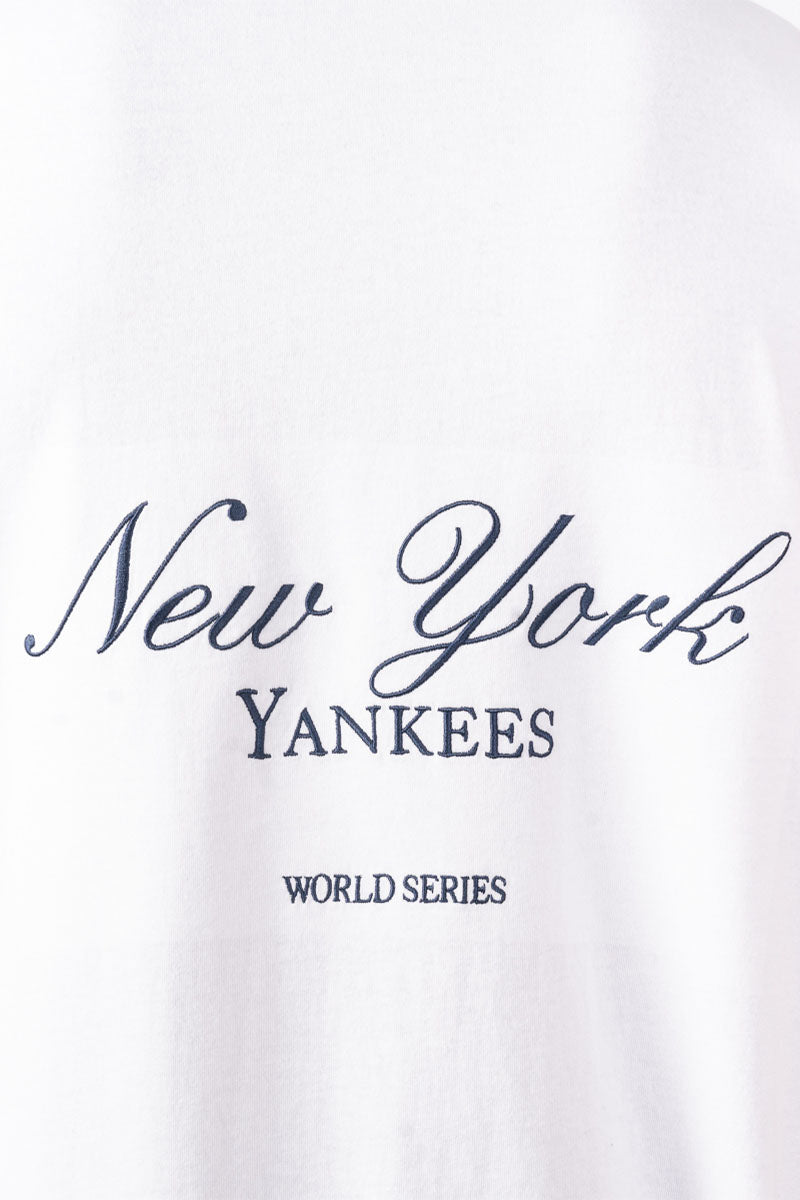 NY Yankees Script Tee