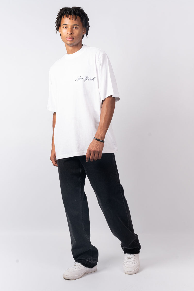 NY Yankees Script Tee