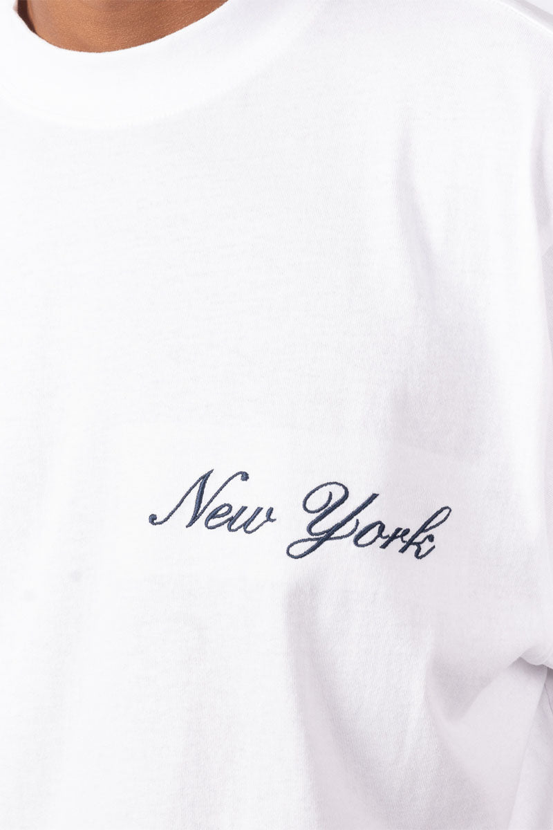 NY Yankees Script Tee