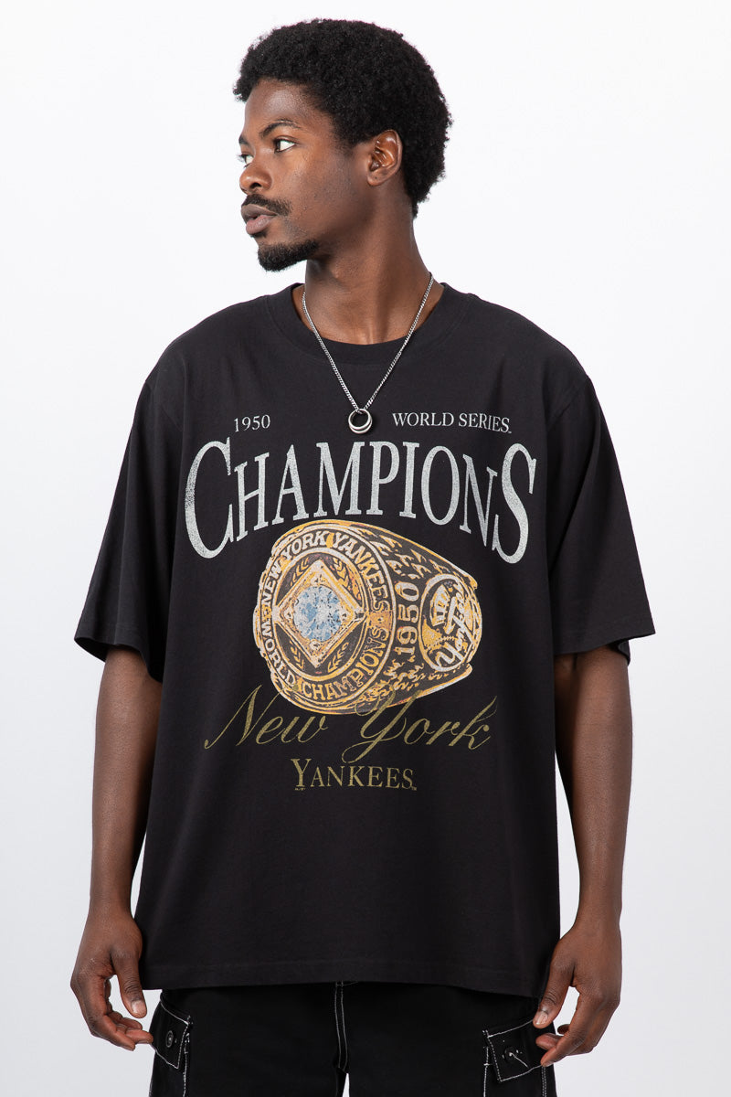 New York Yankees Championship Ring Boxy Tee
