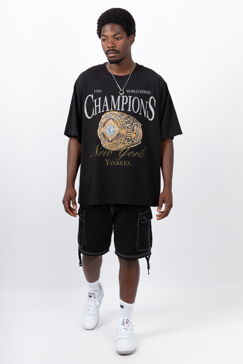 New York Yankees Championship Ring Boxy Tee