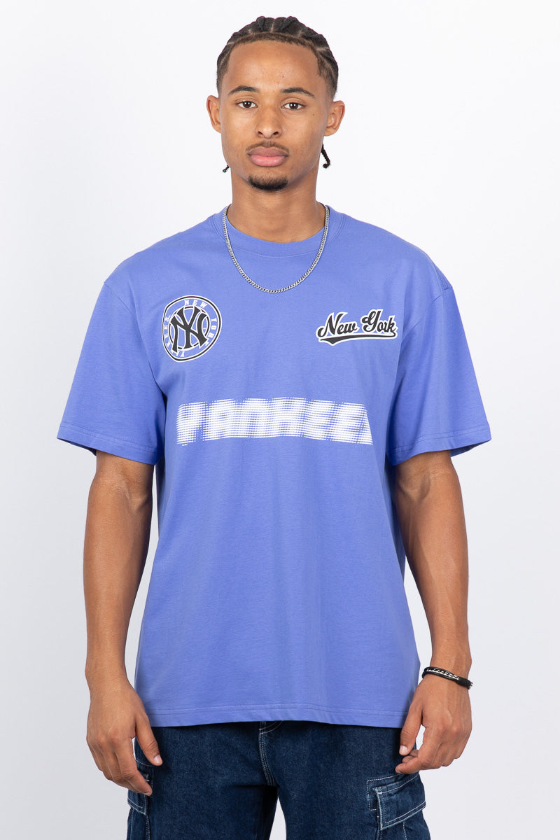 NY Yankees Blurred Motion Tee
