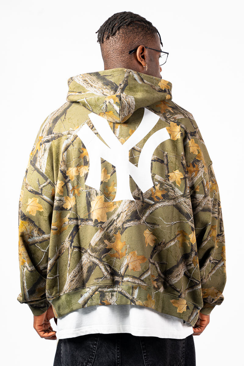 NY Yankees Urban Forest Zip Up Hoodie