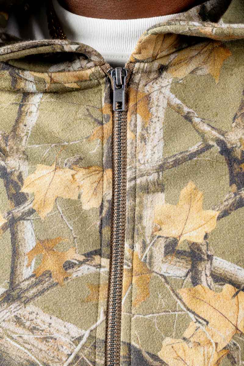 NY Yankees Urban Forest Zip Up Hoodie