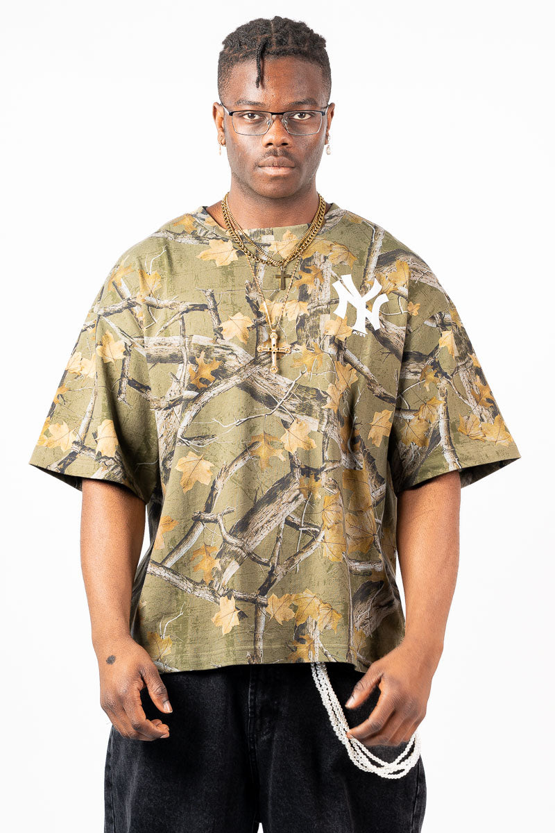 NY Yankees Urban Forest Boxy Tee