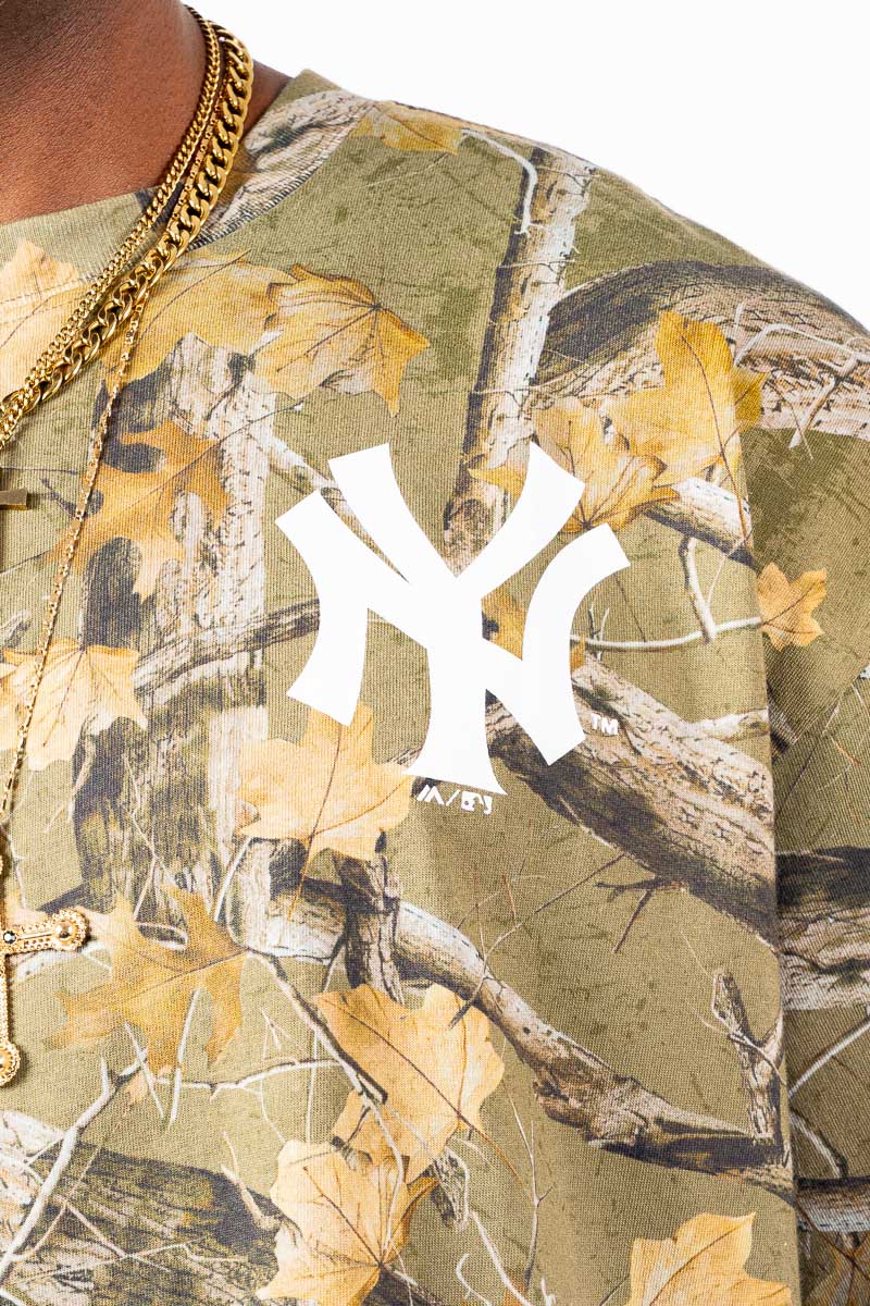 NY Yankees Urban Forest Boxy Tee