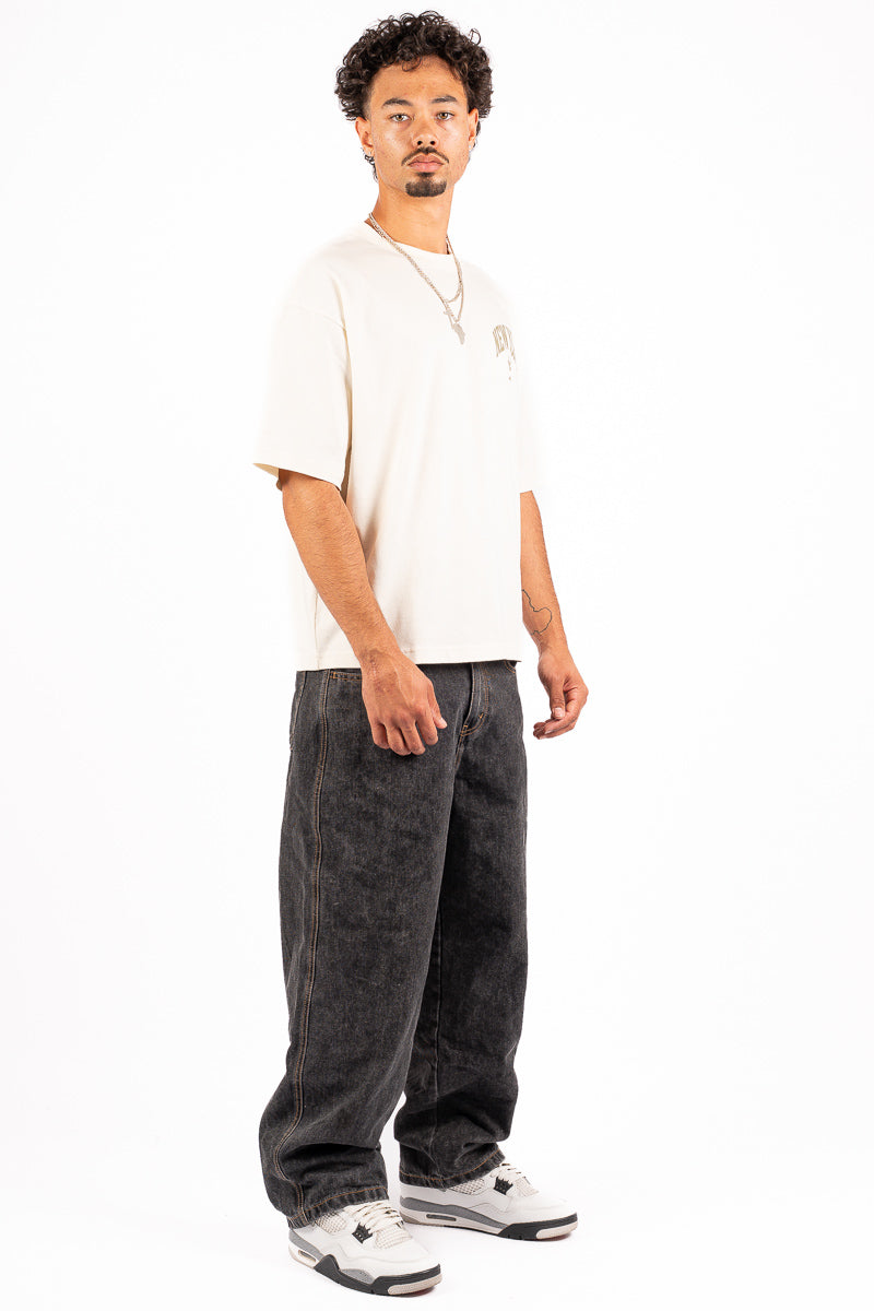 NY Yankees Arch Logo Boxy Tee