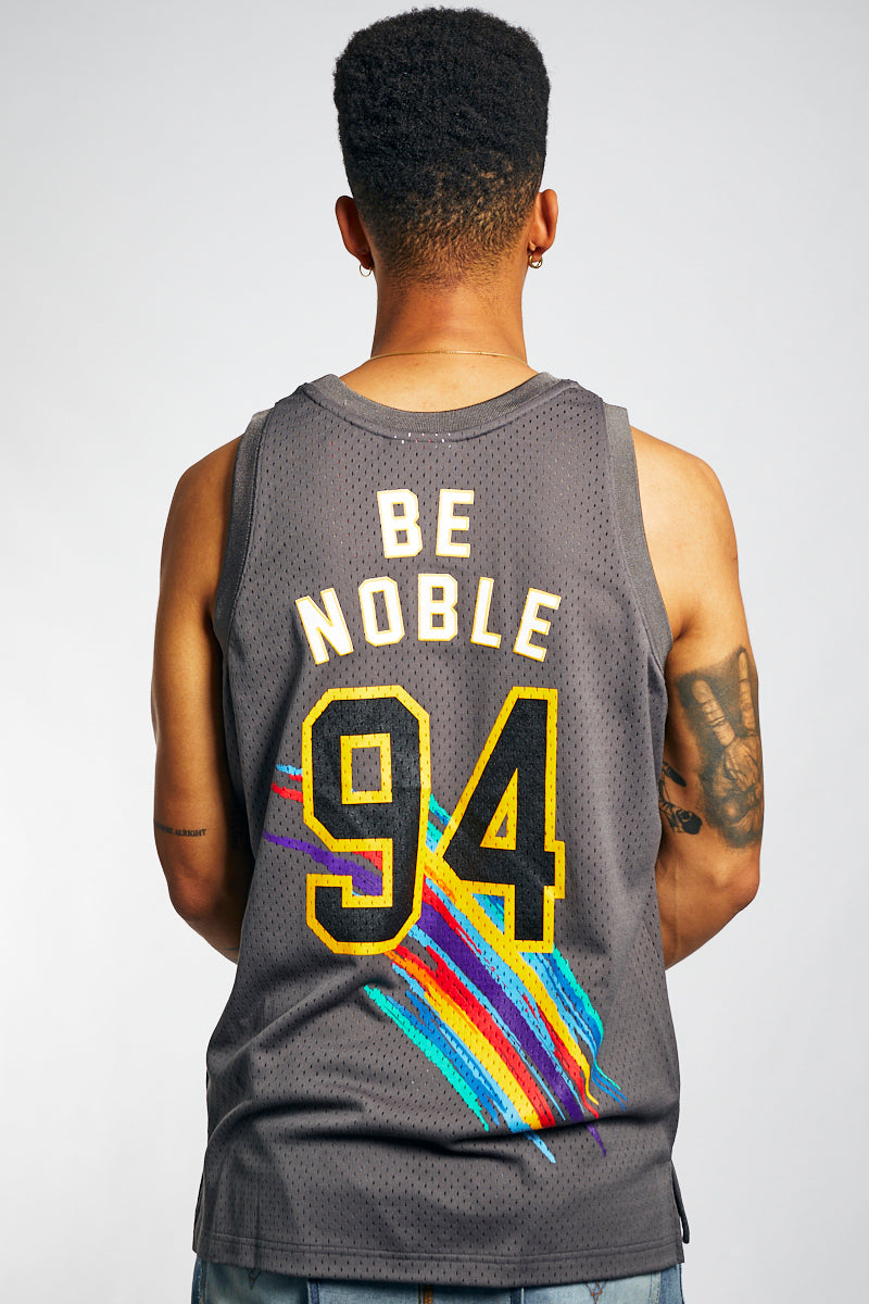 Frank White Jersey in Charcoal