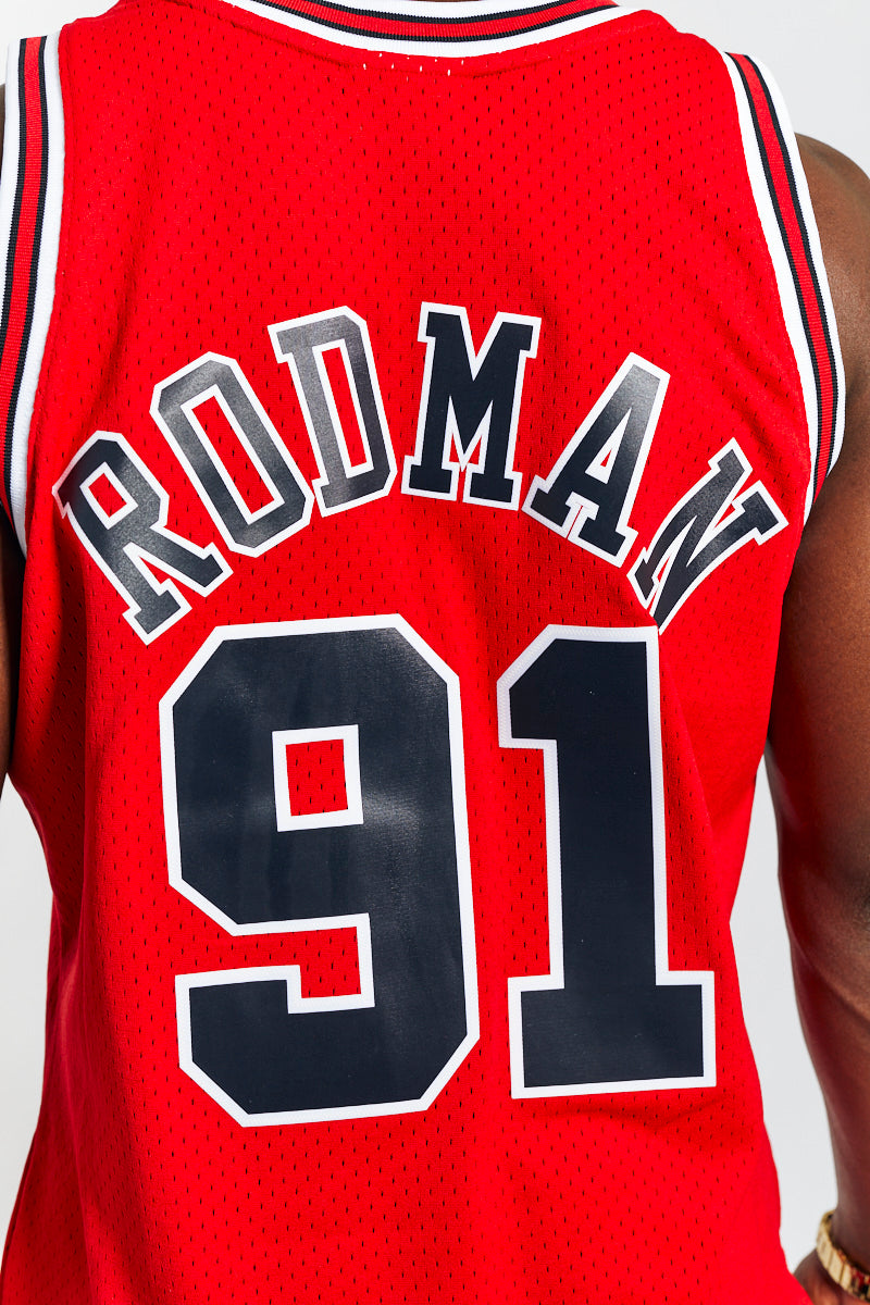 Dennis Rodman 1997-98 Chicago Bulls Road Hardwood Classic