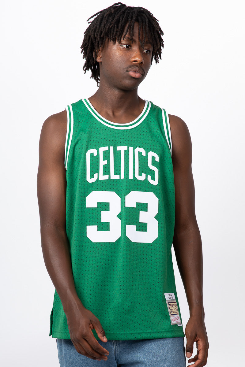 Larry Bird 85-86 Hardwood Classic Swingman NBA Jersey - Mens