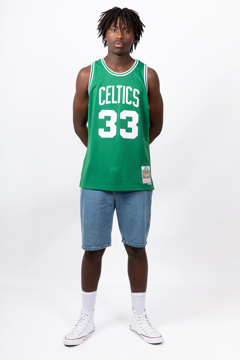 Larry Bird 85-86 Hardwood Classic Swingman NBA Jersey - Mens